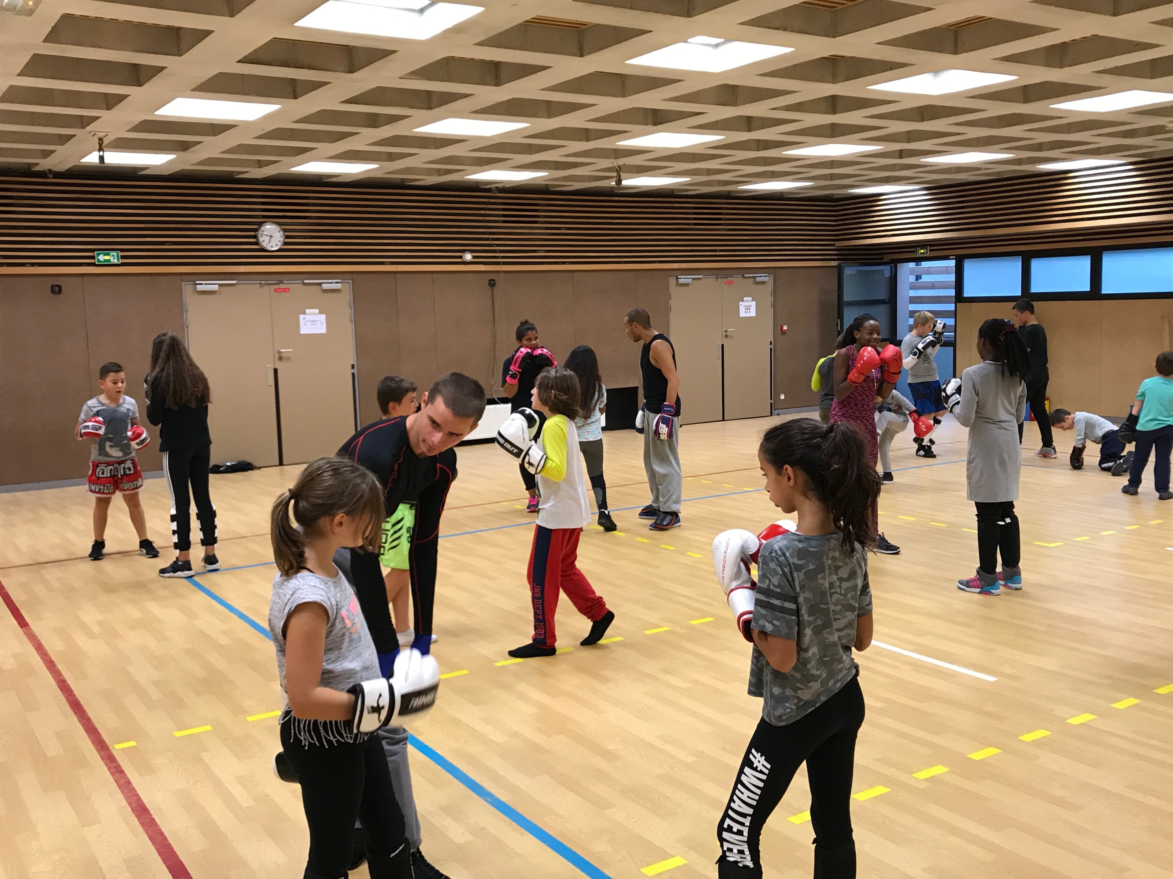 Cours enfants de boxe française